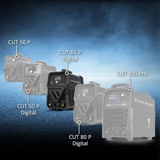 Комплект aпарат за плазмено рязане STAHLWERK CUT 60 P Digital SET FULL/ 60A