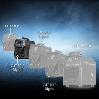Комплект апарат за плазмено рязане STAHLWERK CUT 50 P Digital SET FULL/ 15-50А