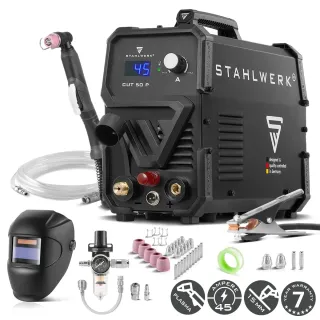 Комплект апарат за плазмено рязане STAHLWERK CUT 50 P SET FULL/ 15-50А