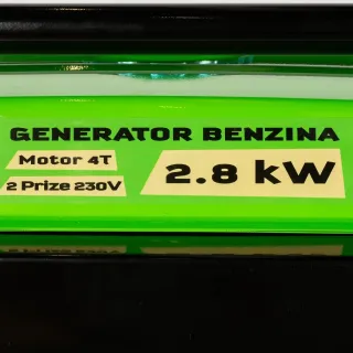 Бензинов генератор Micul Fermier GF-1330/ AVR/ 2.8kW/ 230V/ 15 л