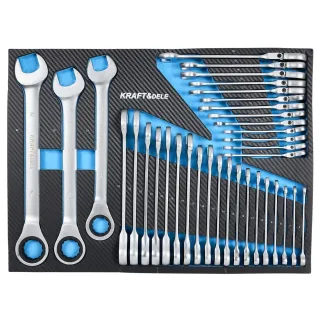 Количка с инструменти KraftDele KD1062/ 501 части