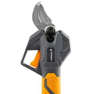Акумулаторната ножица за клони Powermat PM-SA-21V-2AM/ 21V/ 2x2Ah