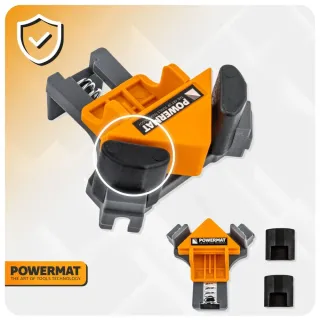 Комплект ъглови скоби Powermat PM-SNK-522T/ 4 бр. Комплект ъглови скоби Powermat PM-SNK-522T/ 4 бр.