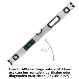 Ръчен дигитален нивелир STAHLWERK DW-800 ST/ 80 см