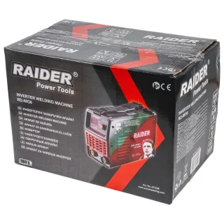 Инверторен електрожен Raider RD-IW38 BG Design/ 20-180 A Инверторен електрожен Raider RD-IW38 BG Design/ 20-180 A