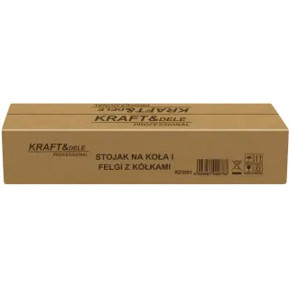 Сгъваема стойка за автомобилни гуми и джанти KraftDele KD3581/ 100 кг