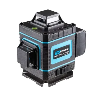 Зелен лазерен нивелир TopStrong 4D/ 20 м