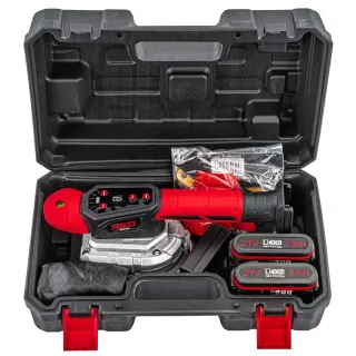 Акумулаторна вендуза RED TECHNIC RTAPW0155/ 21V/ 2x2Ah