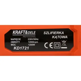 Ъглошлайф KraftDele KD1721/ 1200W