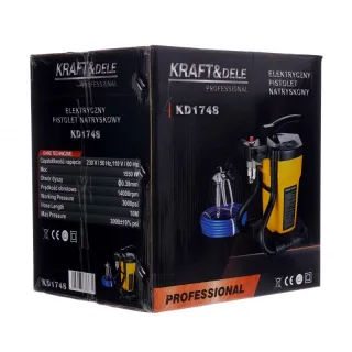 Машина за безвъздушно боядисване KraftDele KD1748/ 1550W