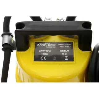 Потопяема помпа с поплавък KraftDele KD759/ 1600W