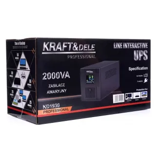 Непрекъсваемо захранване UPS KraftDele KD1930/ 1200W Непрекъсваемо захранване UPS KraftDele KD1930/ 1200W