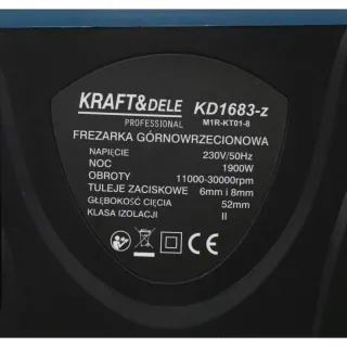 Електрическа оберфреза KraftDele KD1683-Z/ 1900W