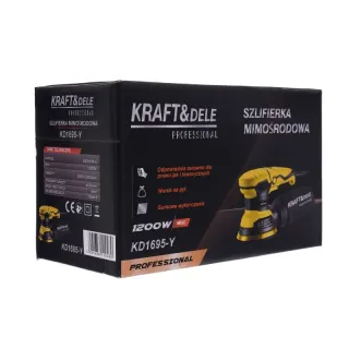 Орбитален шлайф KraftDele KD1695-Y/ 1200W