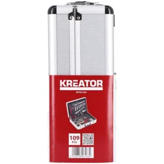 Куфар с инструменти Kreator KRT951002/ 109 части