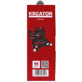 Куфар с инструменти Kreator KRT951004/ 48 части