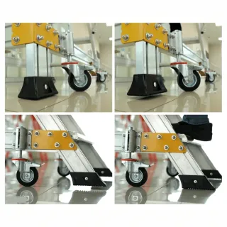 Професионална алуминиева мобилна платформа Bisonte EP4/ 3.05м