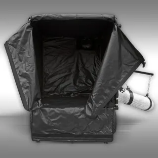 Бензинов листосъбирач/духалка за листа с ремарке Jansen LS-700/ 13 к.с.