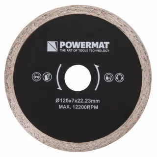 Ръчен циркуляр за плочки POWERMAT PM-PDG-1400M/ 1400W