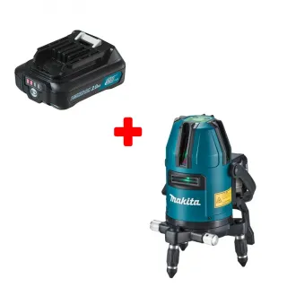 Акумулаторен зелен лазерен нивелир Makita SK40GD/ 12 V