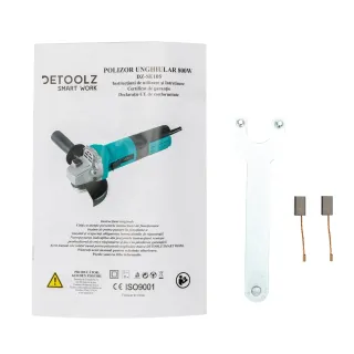 Електрически ъглошлайф Detoolz DZ-SE105/ 800W/ 125 мм Електрически ъглошлайф Detoolz DZ-SE105/ 800W/ 125 мм