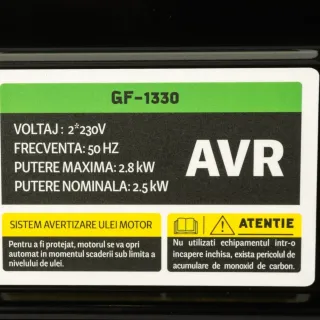 Бензинов генератор Micul Fermier GF-1330/ AVR/ 2.8kW/ 230V/ 15 л