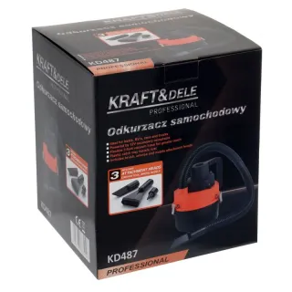 Автомобилна прахосмукачка KraftDele KD487/ 12V