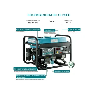 Бензинов генератор KOENNER-SOEHNEN KS 2900/ 2.9kW