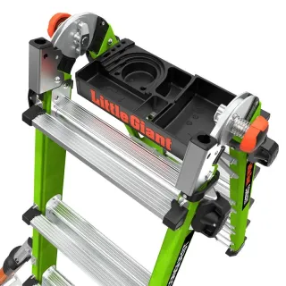 Професионална двураменна стълба Little Giant CONQUEST 4x4 M17 Fiberglass/ 150 кг