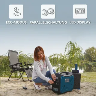 Инверторен генератор газ/бензин LPG KOENNER-SOEHNEN KS 2000iG S/ 2.0kW