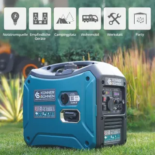 Инверторен генератор газ/бензин LPG KOENNER-SOEHNEN KS 2000iG S/ 2.0kW