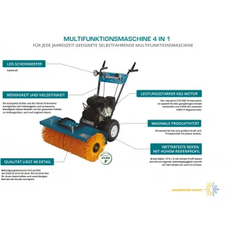 Многофункционална почистваща машина KOENNER-SOEHNEN KS 7HP-MFM 60/ 6.5к.с.