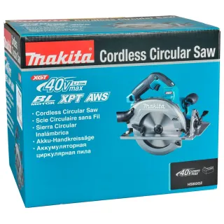 Акумулаторен ръчен циркуляр Makita HS003GZ/ 185 мм/ 40 V