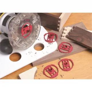 Комплект направляващи втулки и плоча за оберфреза MILESCRAFT BasePlate/BushingSet 1201/1261