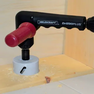 Приставката за пробиване под прав ъгъл MILESCRAFT Drill90PLUS 1304