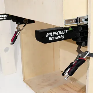 Шаблон за поставяне на плъзгачи за чекмеджета MILESCRAFT Drawer Jig 1341/ 2бр.