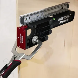 Шаблон за поставяне на плъзгачи за чекмеджета MILESCRAFT Drawer Jig 1341/ 2бр.