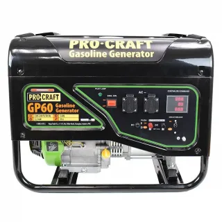 Бензинов генератор PROCRAFT GP60/ 5.5 kW