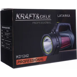 Акумулаторен прожектор KraftDele KD1242 / 3.7V 8000mAh