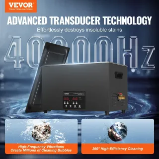 Ултразвукова почистваща вана VEVOR TH-SPQXJ-100A/ 600W