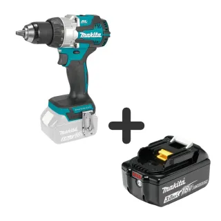 Комплект акумулаторен винтоверт Makita DDF489Z + батерия BL1830B/ 18V/ 3Ah