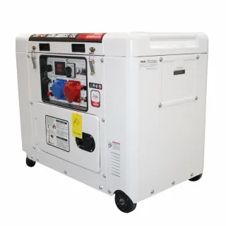 Дизелов звукоизолиран генератор за ток SENCI SCD7500TEQ/ 400V/ 7.5kW