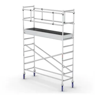 Професионално мобилно алуминиево скеле CONDOR ProTUBE S4/ 4,1 м