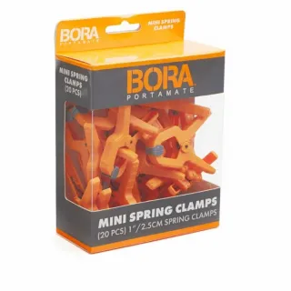 Комплект мини пружинни скоби BORA 3008/ 20 бр.