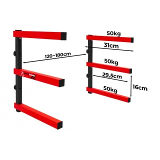 Стелаж за дървени плоскости Holzmann HLR1/ 150 кг