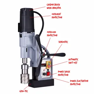 Магнитна бормашина Euroboor ECO.60S+/ 1700 W