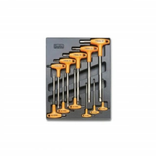 Комплект шестограми с дръжка 2424 T50 Beta Tools