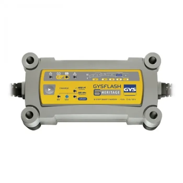 Зарядно устройство за акумулатор GYS GYSFLASH 6A HERITAGE/ 6 - 12V