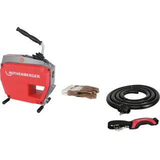Акумулаторна машина за почистване на тръби ROTHENBERGER R600 VARIOCLEAN/ 18V