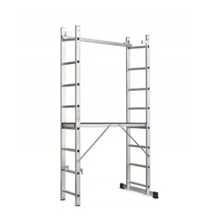 Мобилно алуминиево скеле AWTools AW23061/ 2x7/ 150 кг